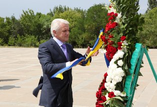 Спикер парламента Украины посетил музей Геноцида армян