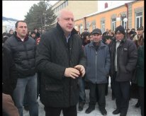 С рабочим визитом город Ахалцихе посетили члены парламента Грузии во главе с Гиги Церетели