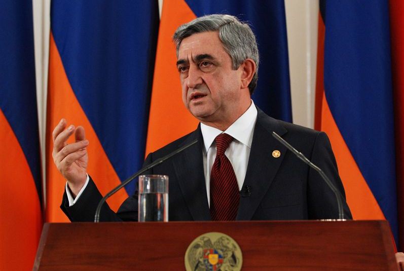 Президент Армении посетит с официальным визитом Грузию