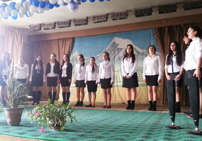 День родного языка отмечен в армянской школе Ахалциха