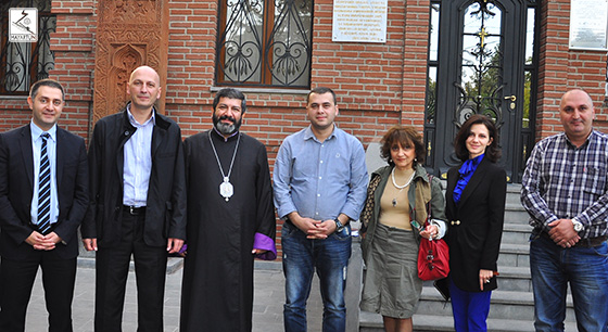 Председатель и сотрудники Государственного агентства по вопросам религии в Грузии встретились с главой Епархии ААЦ в Грузии
