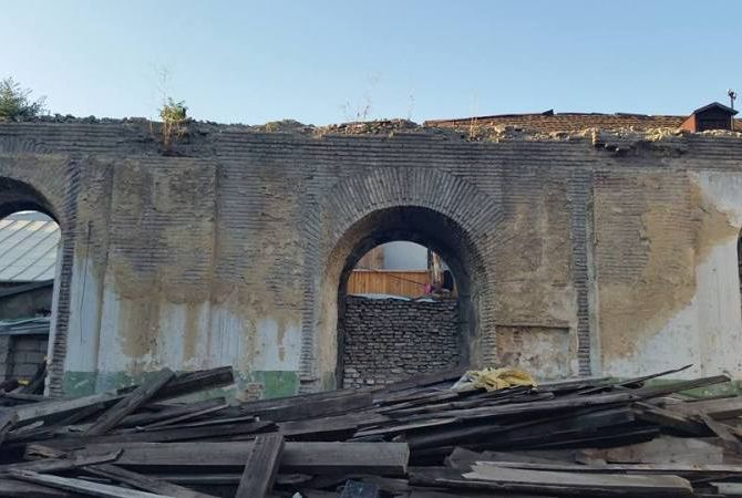 Церковь Св.Минаса в Тбилиси находится под угрозой обрушения