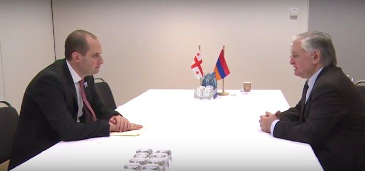 Министры иностранных дел Армении и Грузии обсудили двусторонние отношения