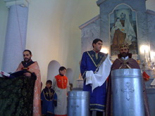 С 5-го января в Ахалкалакской церкви Сурб Хач, Святой Литургией Сочельника начался праздник Рождества