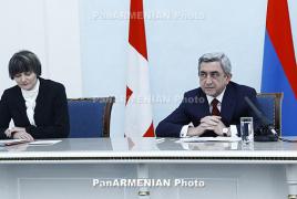 Президент Армении обещает стать первым пассажиром авиарейса Ереван-Степанакерт