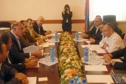 Состоялась встреча вице-спикеров парламентов Армении и Грузии