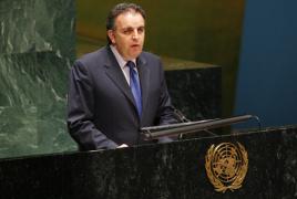 Карен Назарян обратил внимание Пан Ги Муна на антиармянскую пропаганду Баку в ООН