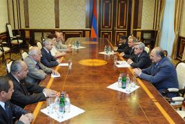 Серж Саргсян придает большую важность взаимодействию между парламентами Армении и Арцаха
