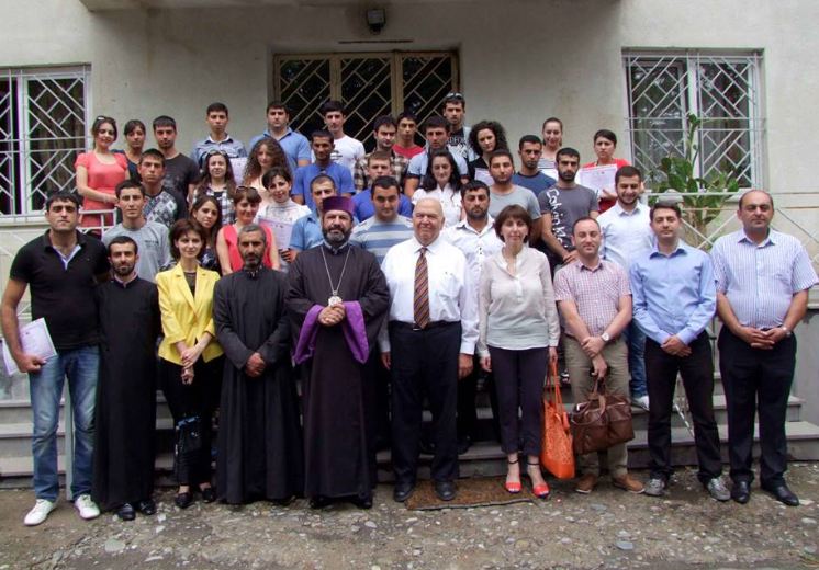 Завершилась программа подготовки молодых лидеров армянской общины Грузии, организованная Центром «Айартун» при Армянской Епархии в Грузии