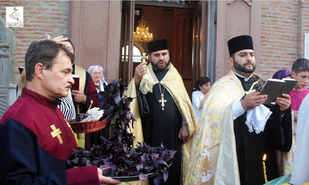 В Епархии ААЦ в Грузии отметили Хачверац – Воздвижение Честного и Животворящего Креста Господня