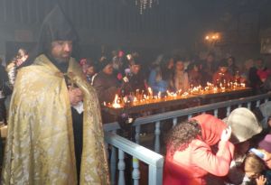 В Ахалцихе отметили праздник Св. Саркиса Зоравара